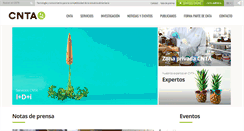 Desktop Screenshot of cnta.es